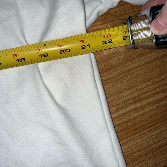 ChicMe "NOPE. Not Today" Off-the-Shoulder White/Olive Green Sweatshirt - XL - Picture 15 of 15